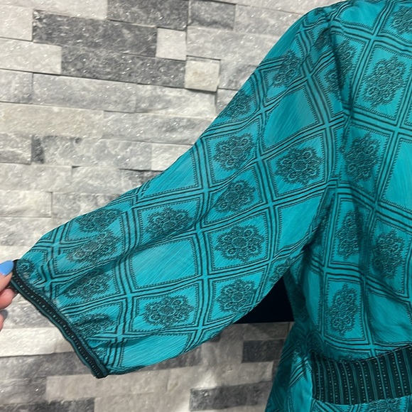 Oh Mamma Maternity Blouse Size L - Picture 3 of 8